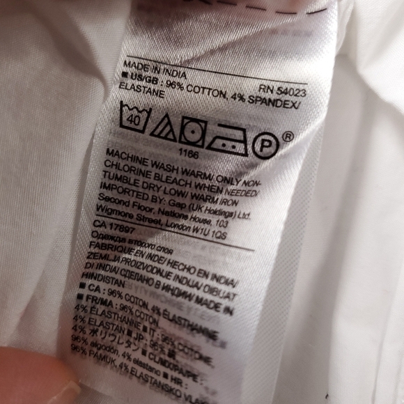 Banana Republic Off Shoulder Short Sleeve Cotton Top - Picture 5 of 8